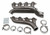 Hooker BlackHeart LS Turbo Exhaust Manifolds - 8510HKR