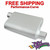 FlowMonster 2 Chamber Performance Muffler 2.25" Offset \ 2.25" Offset 42443-FM FlowMonster 2 Chamber Performance Muffler 2.25" Offset \ 2.25" Offset 42443-FM