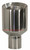 Stainless Steel Exhaust Tip Double Wall 2.5" Inlet - 5" Outlet - 9" Long