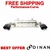 Dinan Axle-Back Exhaust System Fits 18-23 BMW M550i - D660-0075-BLK