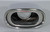 Stainless Steel Exhaust Tip DW Resonated Rolled Oval - 2.25" In - JST119 Stainless Steel Exhaust Tip DW Resonated Rolled Oval - 2.25" In - JST119