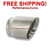 Stainless Steel Exhaust Tip Double Wall Angle 2.50" Inlet - 3" Outlet - 4" Long Stainless Steel Exhaust Tip Double Wall Angle 2.50" Inlet - 3" Outlet - 4" Long