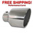 Diesel Stainless Steel Bolt On Exhaust Tip 5" Inlet - 10" Outlet - 15" Long Diesel Stainless Steel Bolt On Exhaust Tip 5" Inlet - 10" Outlet - 15" Long
