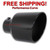 Black Diesel Stainless Steel Bolt On Exhaust Tip 5" Inlet - 10" Out - 15" Long Black Diesel Stainless Steel Bolt On Exhaust Tip 5" Inlet - 10" Out - 15" Long