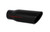 Black Powder Coated Stainless Steel Exhaust Tip 3" Inlet - 4" Outlet - 12" Long