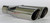Stainless Steel Exhaust Tip - Slant - Dual "D" Shape - Left Side - 2.25" In Stainless Steel Exhaust Tip - Slant - Dual "D" Shape - Left Side - 2.25" In