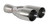 Polished Stainless Steel Exhaust Tip - 3" In - Dual Angled 3" Out - 13" Long Polished Stainless Steel Exhaust Tip - 3" In - Dual Angled 3" Out - 13" Long