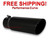 Black Diesel Stainless Steel Bolt On Exhaust Tip 4" Inlet - 5" Outlet - 15" Long Black Diesel Stainless Steel Bolt On Exhaust Tip 4" Inlet - 5" Outlet - 15" Long