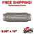 2.25" x 10" Exhaust Flex Pipe Tube Custom Heavy Duty Stainless Steel 3 Ply 2.25" x 10" Exhaust Flex Pipe Tube Custom Heavy Duty Stainless Steel 3 Ply