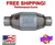 3" Catalytic Converter Universal Exhaust - w/ O2 Sensor Port