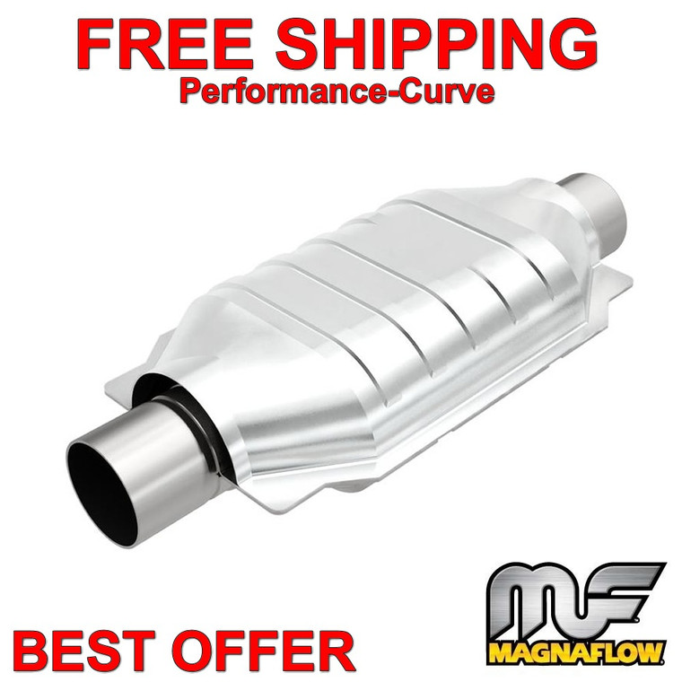 MagnaFlow 2.5" Heavy Loaded Catalytic Converter Large Oval OBDII 99556HM