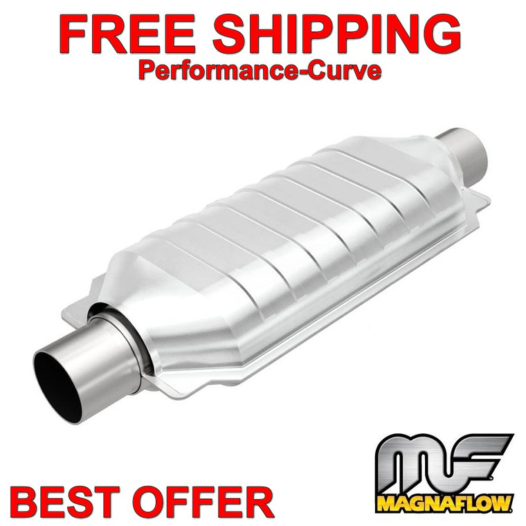 MagnaFlow 2.5" Heavy Loaded Catalytic Converter Large Oval OBDII 99506HM