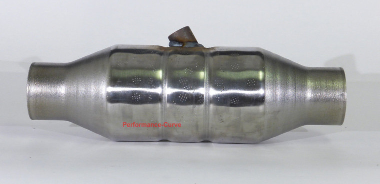 2" Thunderbolt Heavy Load High Flow Catalytic Converter Center O2