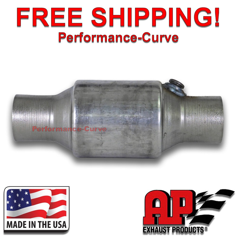 2.25" Catalytic Converter O2 High Flow for Late Models - Federal Emissions