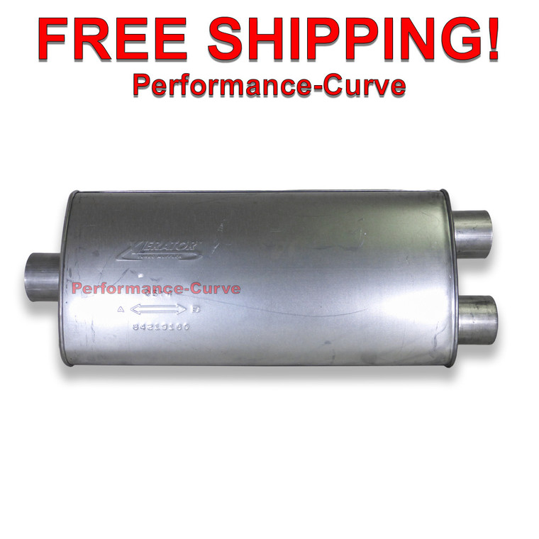 Big Max Performance Exhaust Turbo Muffler 3" C / 3" D  - 24" Body - 690512