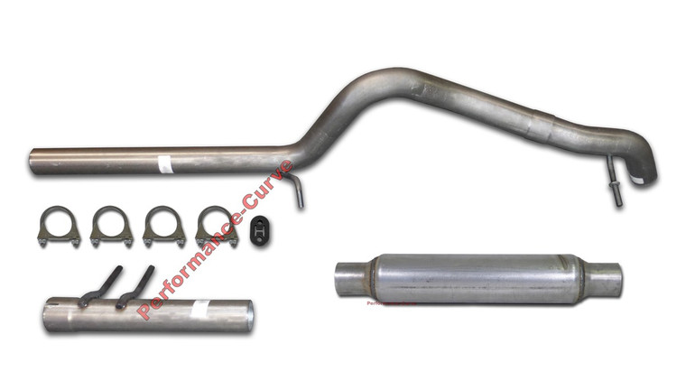 07 - 17 Jeep Wrangler JK CatBack Performance Exhaust System w/ FLO-PRO Twister