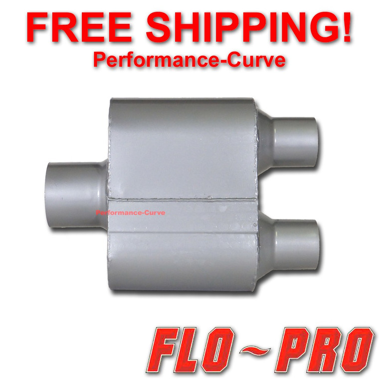 Single Chamber Performance Exhaust Race Muffler FLO-PRO 3" / 2.25"  - V430122