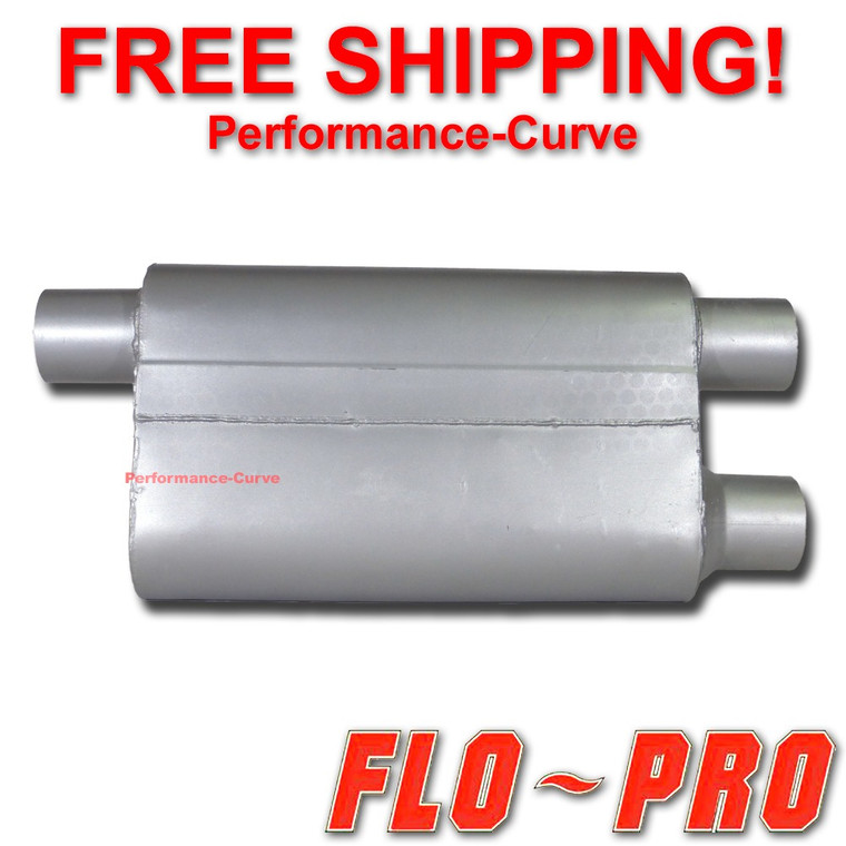 2 Chamber Transverse Camaro Firebird Muffler FLO-PRO Super V - 2.5" V42583