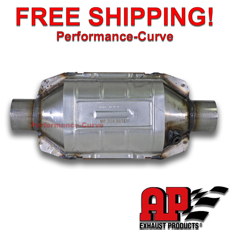 2.5" AP Exhaust Heavy Load Catalytic Converter True OBDII - 608226