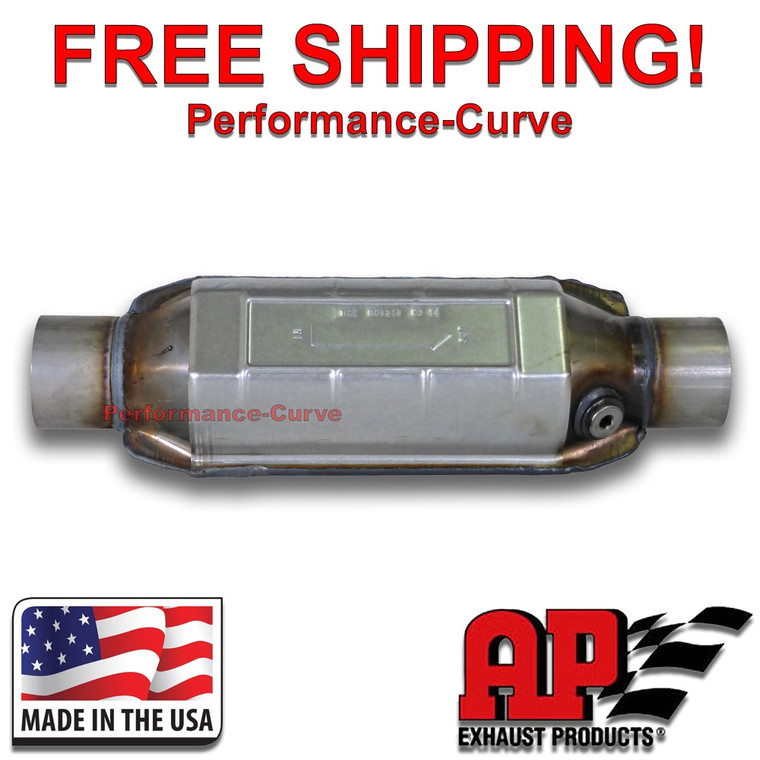 AP Exhaust Catalytic Converter - Fits 00-06 Sierra 1500 4.3 - Left or Right