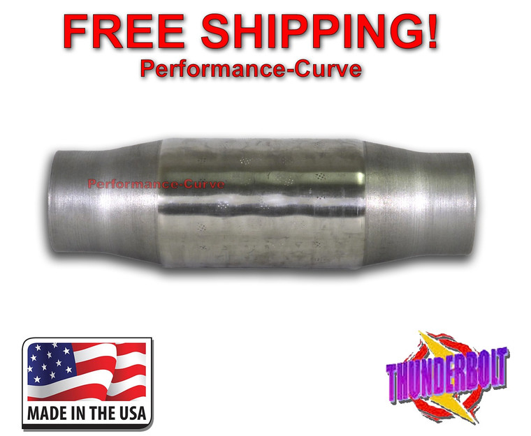 3" Thunderbolt Exhaust Catalytic Converter OBDII Heavy Load