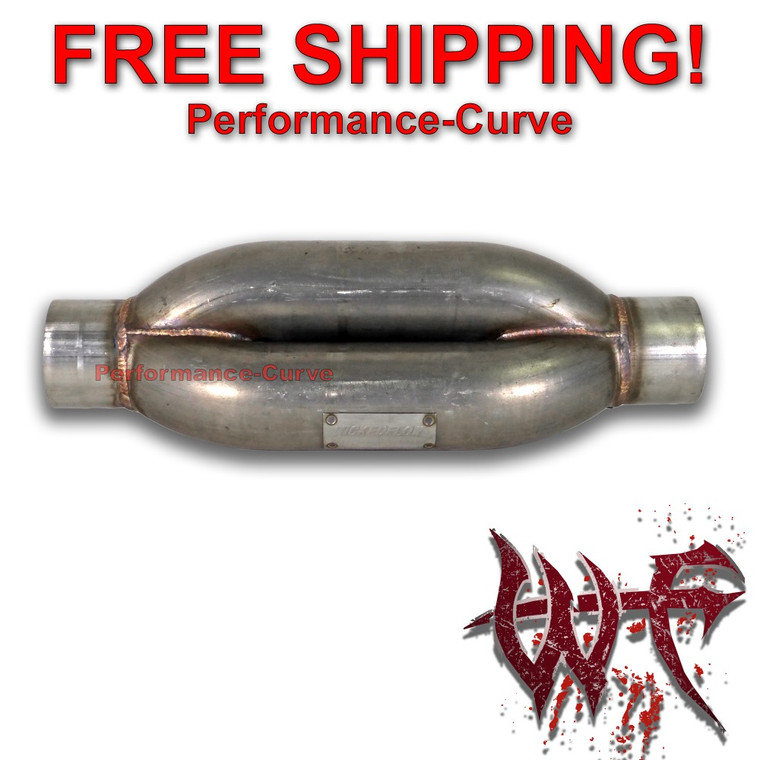 Wicked Flow Kamikaze High Performance Exhaust Muffler - 3" - KM300