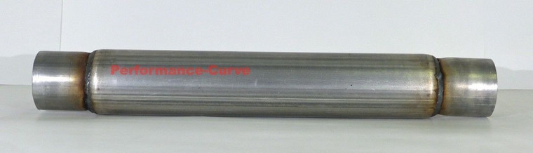 3" Glass pack Muffler - FULL BOAR - True 3" Core - 3.5" Case.