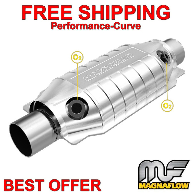 MagnaFlow 2.25" OEM Grade Catalytic Converter w/ dual O2 port OBDII 51065