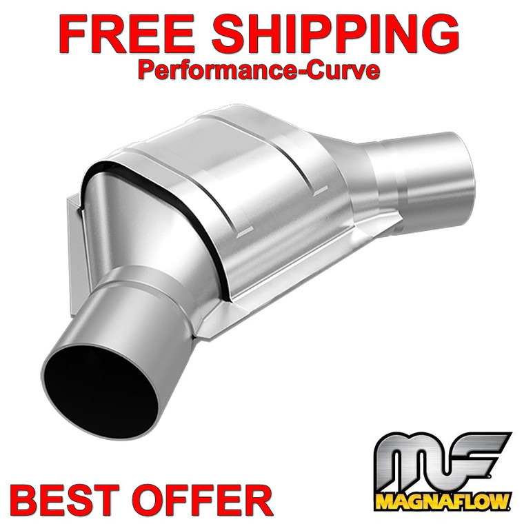 MagnaFlow 2.25" OEM Grade Catalytic Converter Offset / Offset OBDII 51185