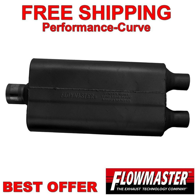 Flowmaster 50 Delta Flow Muffler 2.5" / 2" C/D 9425502