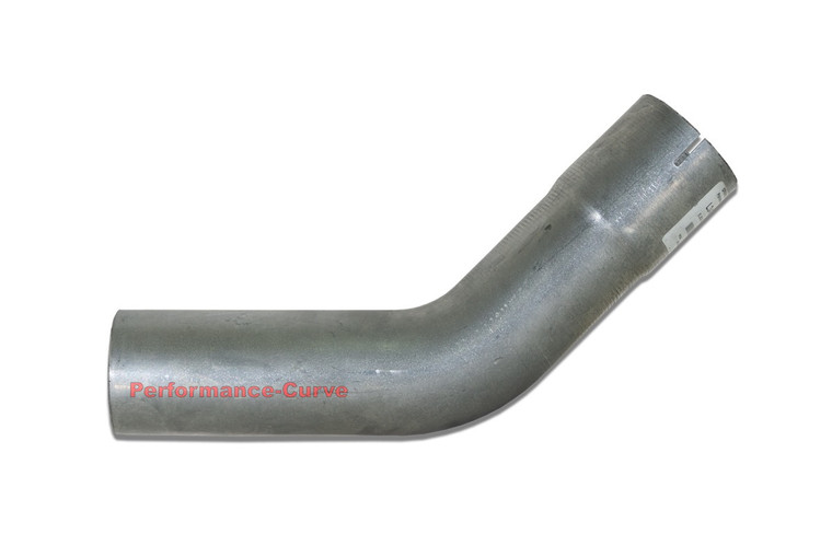 3" ID - OD - 45 Degree Mandrel Bend Exhaust Elbow - Diesel / Race Applications