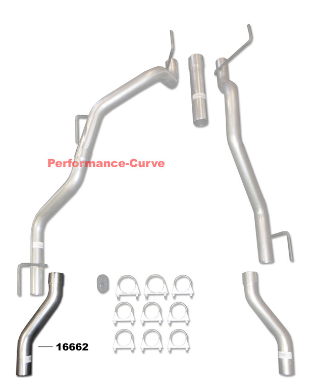 Replacement pipe fits 09-19 RAM Factory Single Kit - Part number 16662