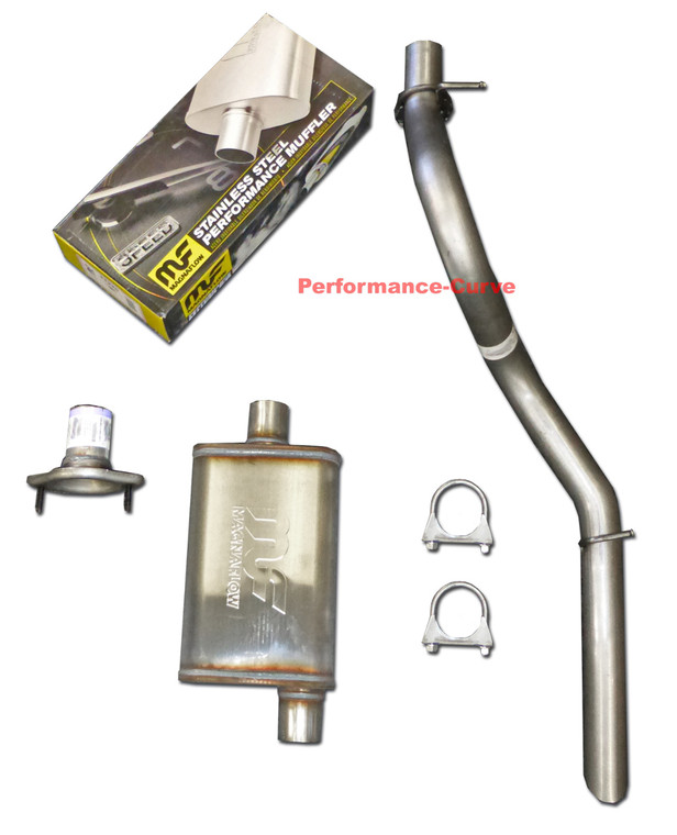 01 - 06 Jeep Wrangler 2.5L / 4.0L Performance Exhaust w/ MagnaFlow Muffler