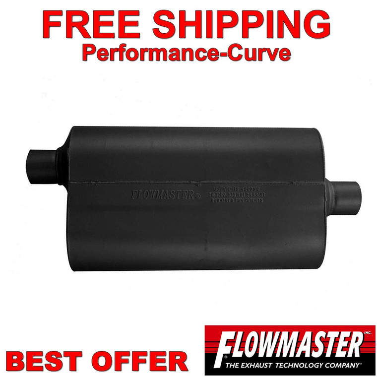 Flowmaster Super 50 Series Delta Flow Muffler 2.5" O/C 52556