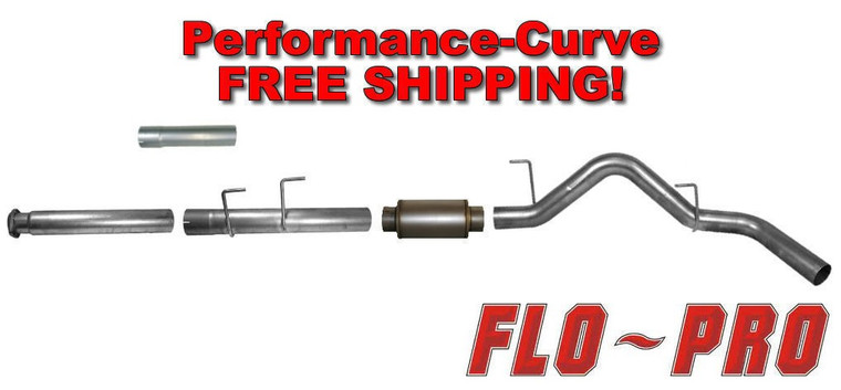 4" Cat Back Flo-Pro Performance Exhaust - Fits 11 - 14 F150 3.5L ECOBOOST 865