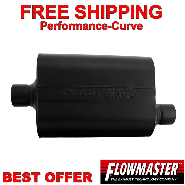 FLOWMASTER SUPER 40 MUFFLER 2.5" C/O 952547