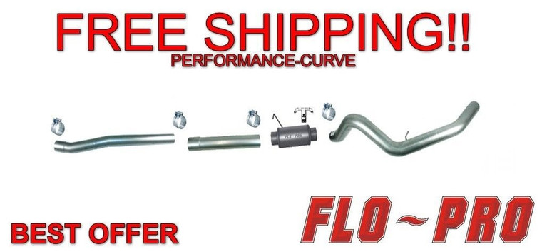 4" Cat Back Flo-Pro 825 Fits 03-07 Ford F250 F350 Powerstroke