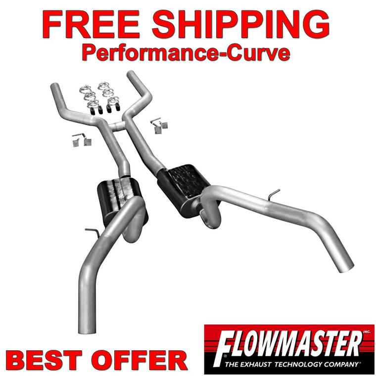 Flowmaster American Thunder Exhaust Header Back Fits 67-69 Camaro Firebird 17201