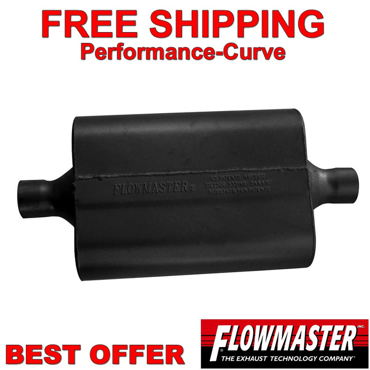 Flowmaster Super 44 Series Muffler 2.25" C/C 942445