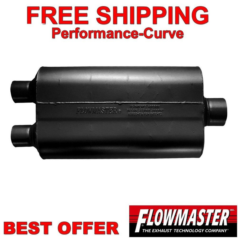 Flowmaster Super 50 Series Muffler 409 Stainless 2.25" D / 3" C 8524553