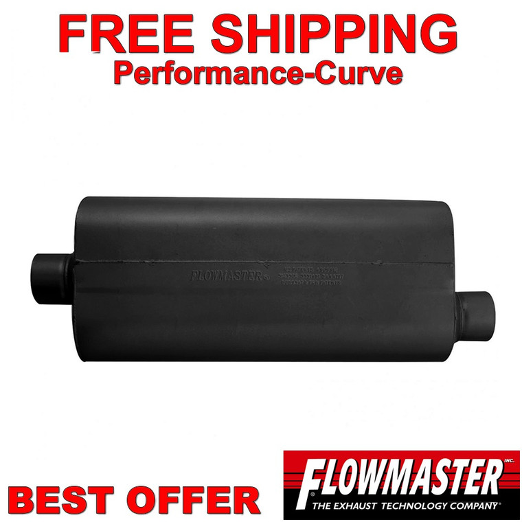 Flowmaster 70 Series Big Block 2 Performance Muffler 409 Stainless 3" C/O 853072