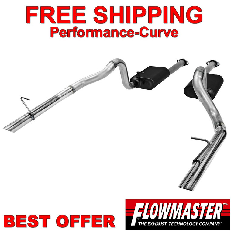 Flowmaster American Thunder Exhaust System fits 86-93 Ford Mustang 5.0 - 817213