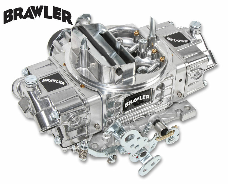Brawler 600 CFM Street Diecast Carburetor Mechanical Secondary - BR-67254