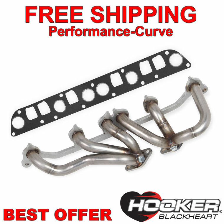 Hooker BlackHeart Jeep Wrangler TJ, Cherokee XJ, WJ 4.0 Headers - 70305402-RHKR