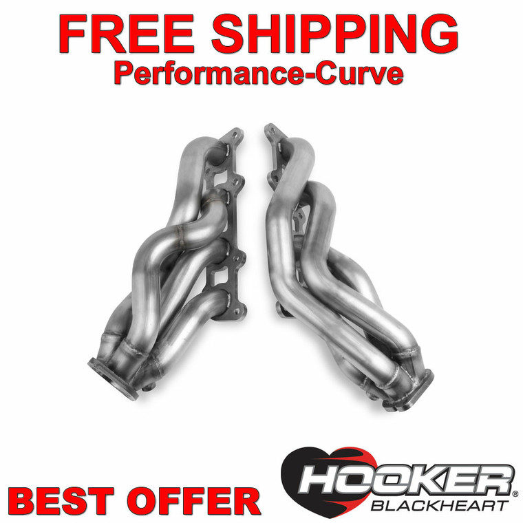 Hooker BlackHeart 11-14 Ford Mustang GT 5.0L Shorty Header - 70303301-RHKR