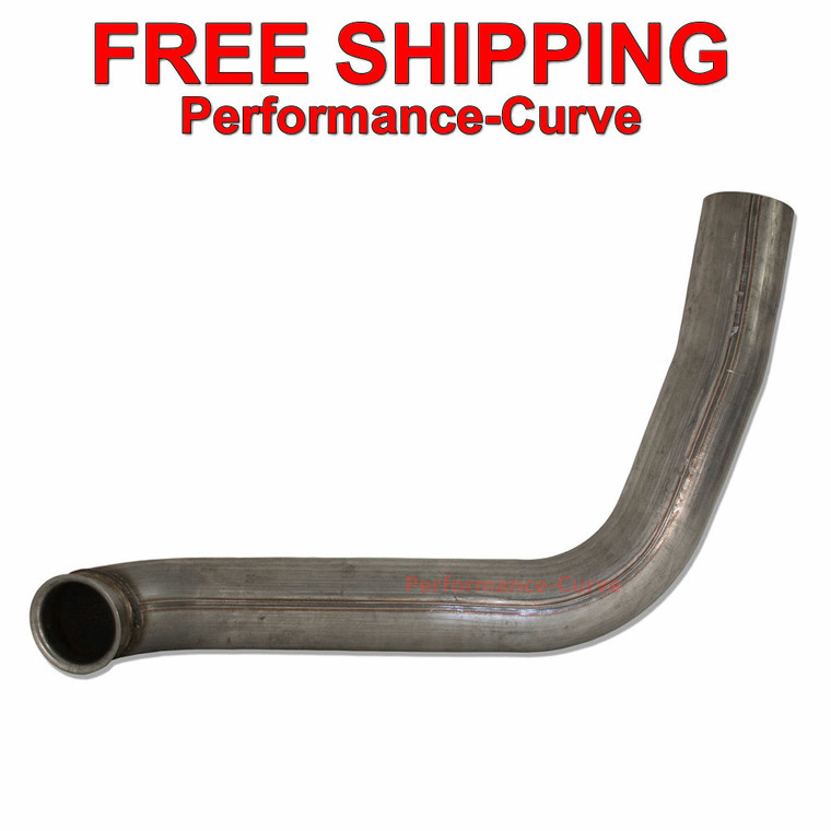 4" Turbo Exhaust Down Pipe fits 99-03 Ford F250/F350 7.3L 409SS - DP-001