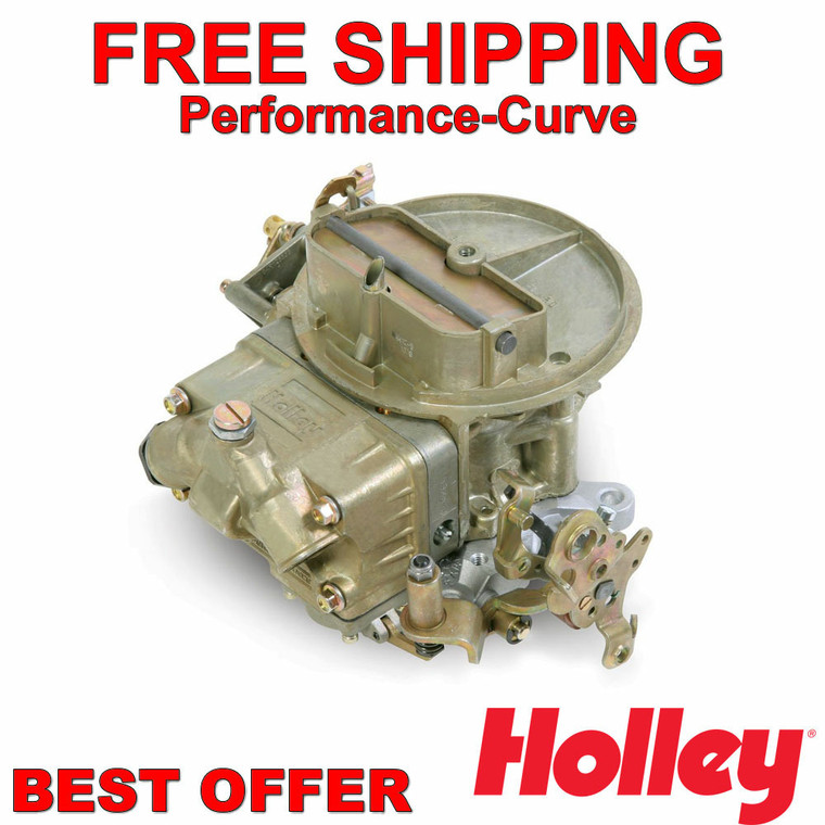 Holley 500 CFM Performance 2 BBL Carburetor Manual Choke 0-4412C