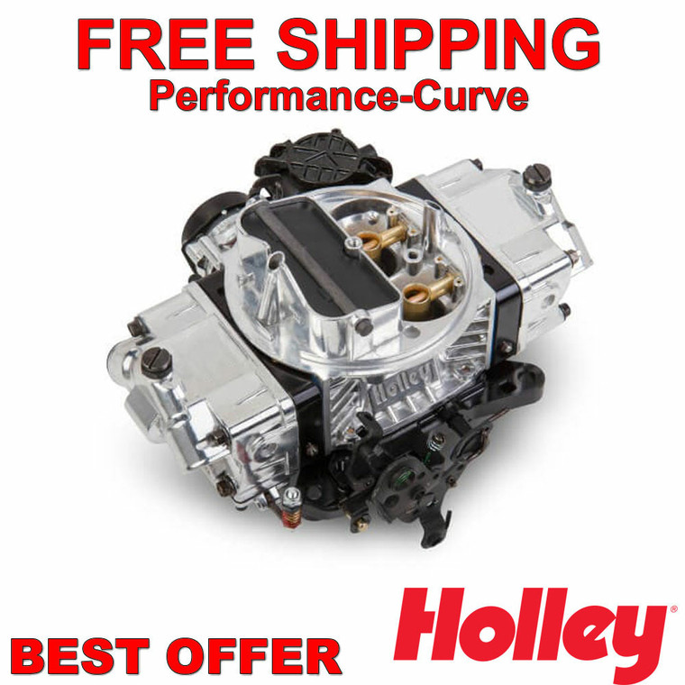 Holley 770 CFM Ultra Street Avenger Carburetor Vacuum Secondary - 0-86770BK