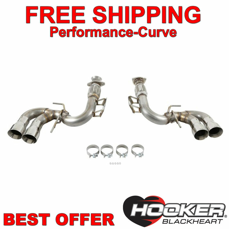 Hooker Blackheart Exhaust 20-23 Chevrolet Corvette C8 6.2 - BH13322