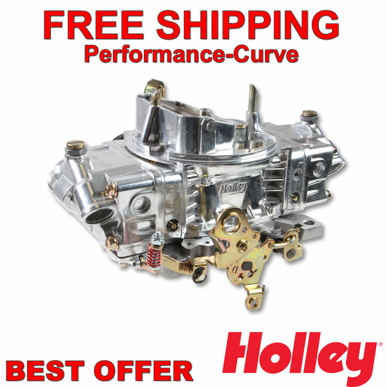 Holley 650 CFM Double Pumper Carburetor Mechanical Secondary - 0-4777SAE